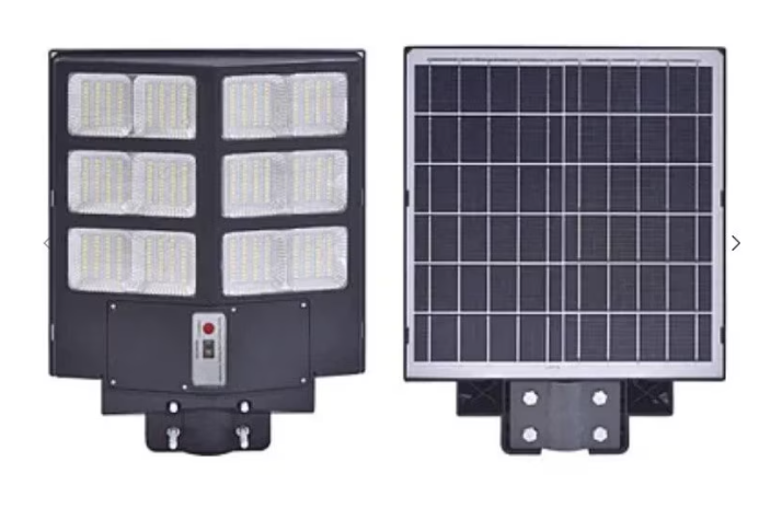 Lampa Solara Stradala Dubla 480 LED 600W 12 CASETE